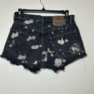 Vintage 90’s Black Levi’s Cutoffs